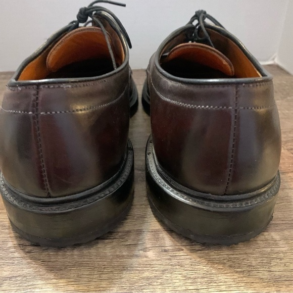 Allen Edmonds Mens Brown Hillcrest Lace Up Leather Oxfords main image 7